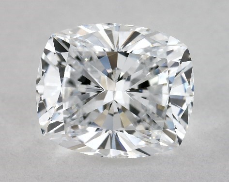 Lab-Created 1.51 Carat E-VS1 Cushion Modified Cut Diamond 1.5mm Comfort Fit Engagement Ring
